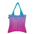 Bag pleated - Rainbow Blue