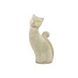 Cosy @ Home Chat Statue Sitting Grained Beige 12x12x