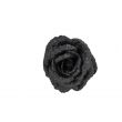 Cosy @ Home Rose Clip Glitter Noir D18cm Plastic