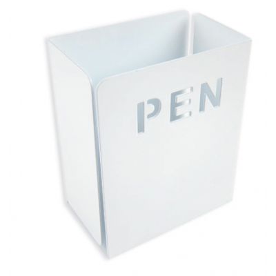 Pen penholder - white
