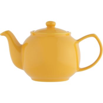 Price & Kensington théière 6 tasses brillante jaune moutarde 1.1L