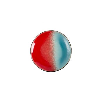 Gastro Plate round - Ø130mm - Red blue