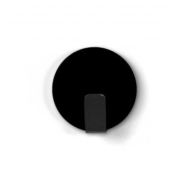 Magnetic Hook Solid - black - set of 4 pcs