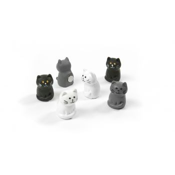 Magnet Cat - set of 6 assorted
