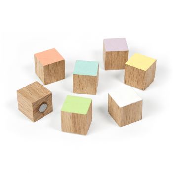Magnet Timber - set of 7 assorted