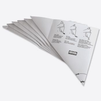 Kaiser set de 6 poches à douilles jetables en papier 17x15.5cm