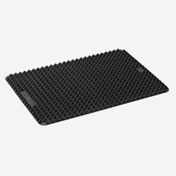 Lurch Flexiform tapis à four anti-graisse noir 41x29cm