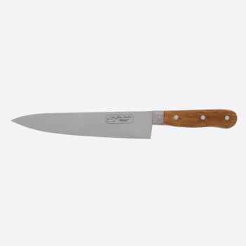 Jean Dubost couteau de chef avec manche en bois d'olivier 20cm