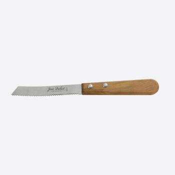 Jean Dubost couteau à tomate avec manche en bois d'olivier