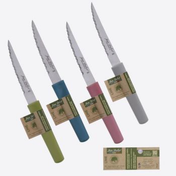 Jean Dubost Eco Line couteau à steak gris; rose; bleu ou vert
