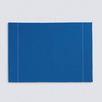 Day Drap set de table antidérapant en coton recyclé bleu royal 45x32cm