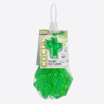 Joie Cactus set de 20 glaçons réutilisables vert