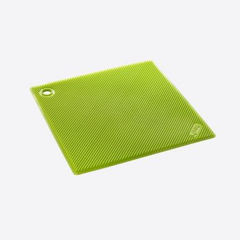 Lékué sous-plat/manique en silicone vert 18x18x0.5cm