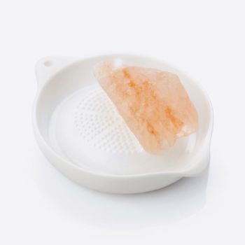 Point-Virgule pierres de sel Himalaya avec râpe en porcelaine 300g
