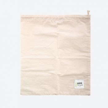 Point-Virgule sac à pain réutilisable en coton 30x38cm