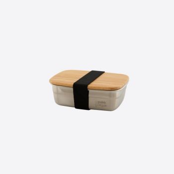 Point-Virgule boîte à lunch en inox avec couvercle en bambou 300ml