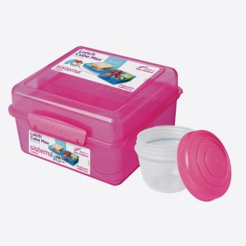 Sistema Vibe Lunch boîte à lunch Cube avec pot à yaourt 2L