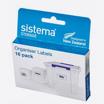 Sistema Storage set de 16 étiquettes