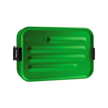 Sigg Metal Food Box Plus - Lunchbox Small Green 17x11,7xH6cm