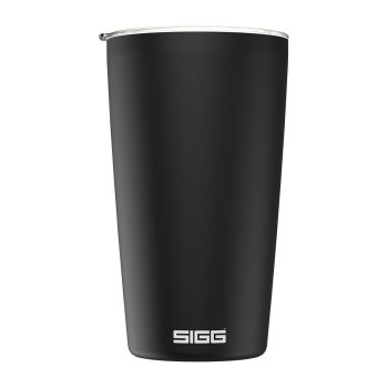 Sigg Neso Takeaway Drinkbeker - Dubbelwandig - Inox - Keramische Coating -  Black 0,3l - 8,3xH12,1cm