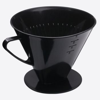 Westmark Six filtre à café en matière synthétique noir 18.5x16.1x13.7cm