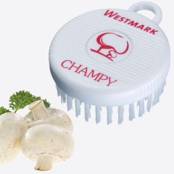 Westmark Champy brosse à champignon en matière synthétique blanc 7.8x6x2.7cm