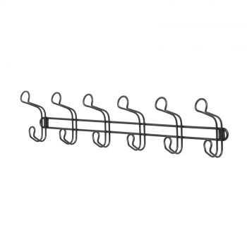 iDesign Ryland Coat Rack with 6 Hooks