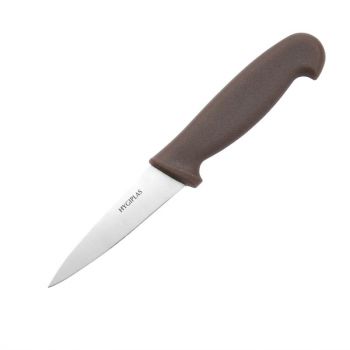 Couteau d'office Hygiplas marron 90mm