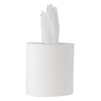 Bobines de papier d'essuyage pour distributeur à dévidage central Tork x6 blanches
