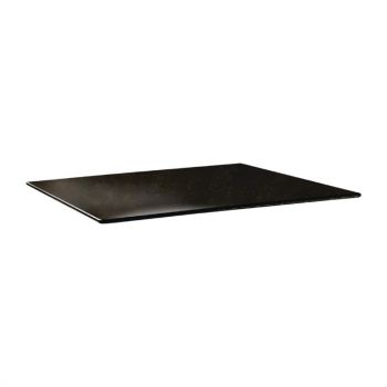 Plateau de table rectangulaire Topalit Smartline 120x80cm cyprus metal