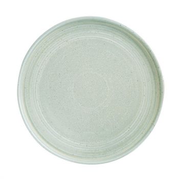 Assiette plate vert printanier Olympia Cavolo 27 cm
