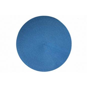 Cosy & Trendy Placemat Rond Bleu D36cm
