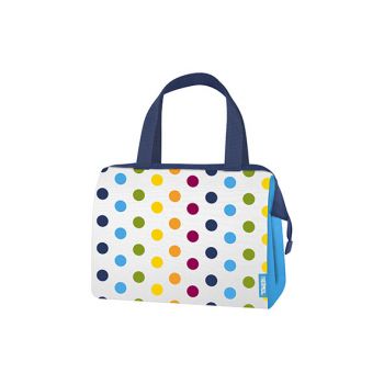 Thermos Dots And Stripes Sac Lunch Duffle 9can