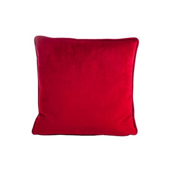 Cosy @ Home Coussin Rouge Velours 45x45cm