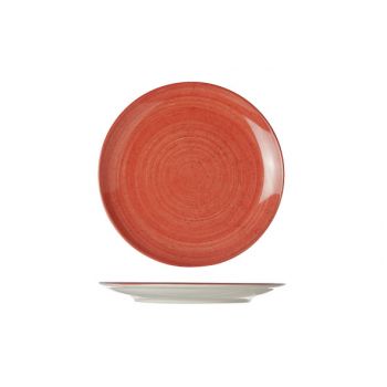 Cosy & Trendy For Professionals Twister Red Assiette Plate D21cm
