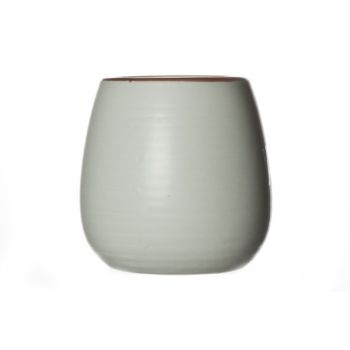 Cosy @ Home Pot Vase Grisvert CÉramique D10xh10cm