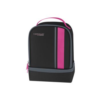 Thermos Neo Dual Compartm Lunchkit Noir_pink