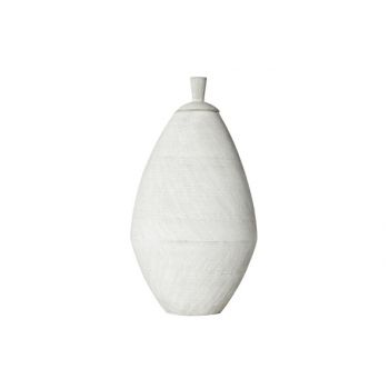 Cosy & Trendy Ghana Vase A. Couverc Blanc 24.5xh45.5cm