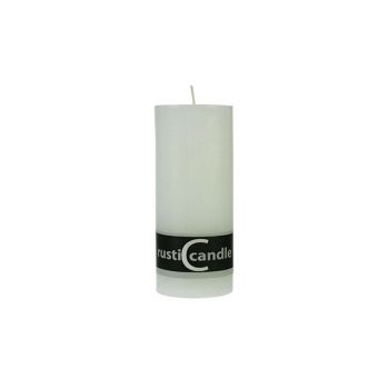 Cosy & Trendy Bougie Cylindre Rustic 70/190 Blanc
