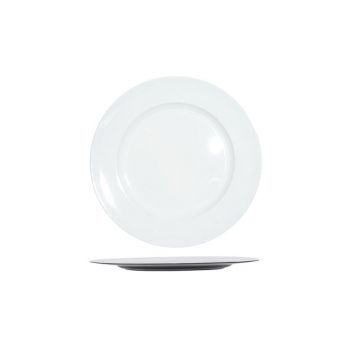 Cosy @ Home Assiette Glossy Blanc Rond 33x33xh2cm