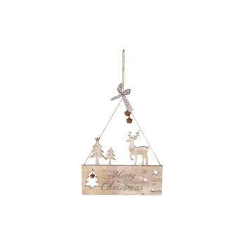 Cosy @ Home Suspension Decor Merry Christmas Cerf