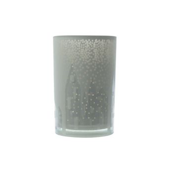 Cosy @ Home Bougeoir Blanc Rond Verre 0x12xh18 Insid