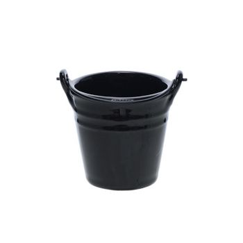 Cosy & Trendy Bucket Black Mini Seau D8.5x85.5cm 25cl