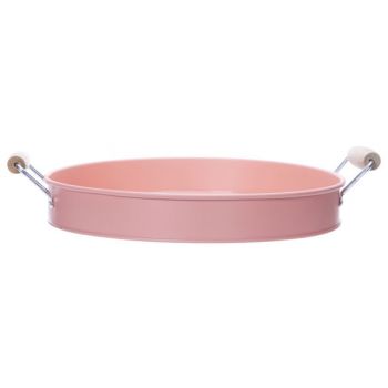 Cosy @ Home Coupe Peach D30xh4,5cm Rond Metal