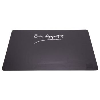 Cosy & Trendy Set Table Noir Transparent 43.5x28.5cm