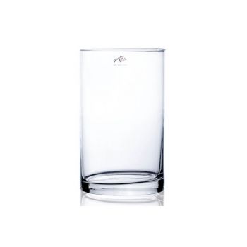 Sandra Rich Vase Cylindre Transparent D15xh25cm Verr