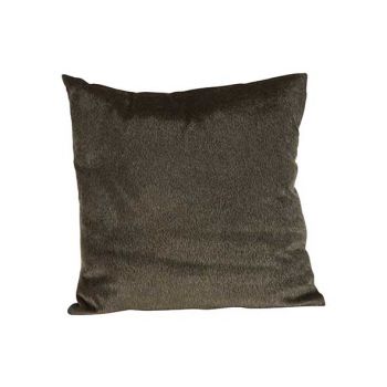 Cosy @ Home Coussin Hairy Vert Fonce 40x40xh6cm