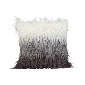 Cosy @ Home Coussin Long Hair Gris 42x42xh6cm