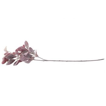 Cosy @ Home Feuilles Branches Flocked Rose 70cm