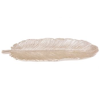 Cosy @ Home Coupe Feather Champagne 20x7,5xh1cm Poly
